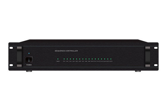 sequencer do poder do sistema de som de 30A 6000W para o canal 16 audio