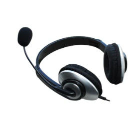 fones de ouvido principal da tampa para o sistema da interpretação