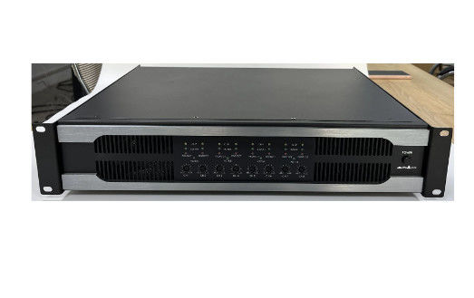 8 amplificador de potência profissional do amplificador de potência do canal 8*300W 8ohms