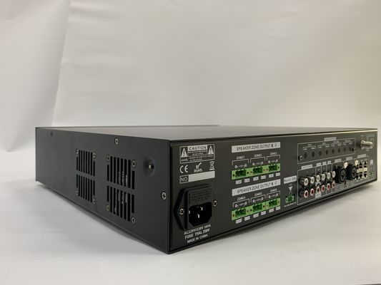 o sistema audio do Pa do canal do amplificador 6 da matriz 6*120W ajustou 70dB a relação do s N