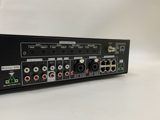 o sistema audio do Pa do canal do amplificador 6 da matriz 6*120W ajustou 70dB a relação do s N
