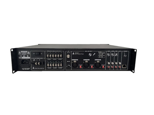controlador Multizone audio And Amplifier With MP3 da casa da zona 500W 6 e afinador de FM