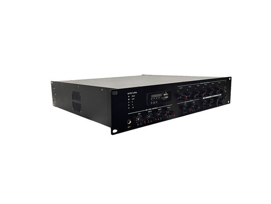 controlador Multizone audio And Amplifier With MP3 da casa da zona 500W 6 e afinador de FM