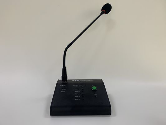 Microfone da zona do telecontrole 6 do amplificador do sistema do PA de RS485 600m até 8 unidades
