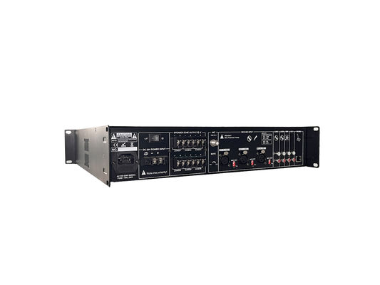 Amplificador de potência máximo da zona 120W do amplificador 6 do sistema do PA do telecontrole do apoio 8