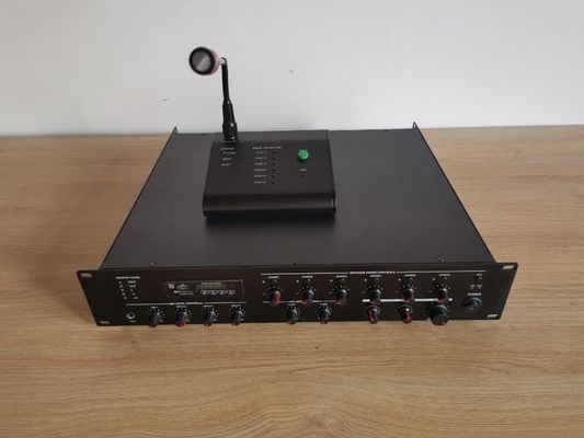 Amplificador de potência máximo da zona 120W do amplificador 6 do sistema do PA do telecontrole do apoio 8