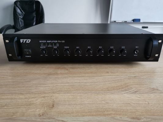 Misturador posto amplificador ampère 240W RMS do sistema do PA de AC110V