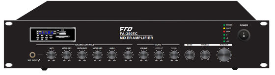 amplificador de potência do amplificador 350W do sistema do PA da montagem em rack de 19in para a escola