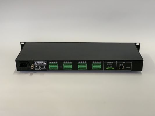Amplificador 1U da zona 19in do painel de alarme 32 da rede do IP de AC220V TCP