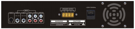 60Hz ao amplificador pequeno do Tabletop 70V 240W do sistema de som de Ampli do poder 15KHz