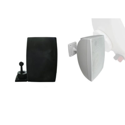 4&quot; branco orador em dois sentidos da montagem da parede com o amplificador para o áudio do carro