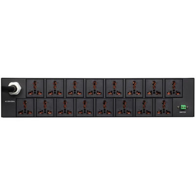 Entradas audio do ampère 16 da matriz do controle de FTD AC110V 50Hz e 16 saídas