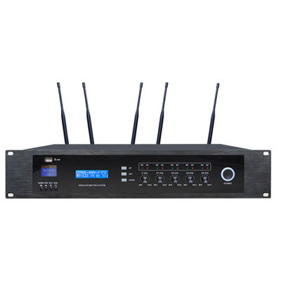 Leitor de mp3 sem fio de With Recorder do controlador mestre de sistemas de conferência frequência ultraelevada de FTD DC12V