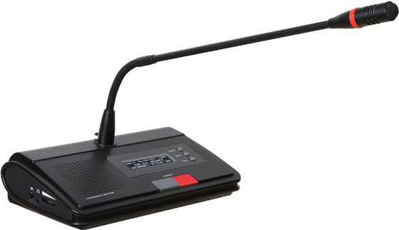 Leitor de mp3 sem fio de With Recorder do controlador mestre de sistemas de conferência frequência ultraelevada de FTD DC12V