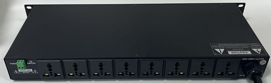 sequencer chinês do poder do canal da tomada de poder 8 de Support British And do controlador da sequência do poder 25W