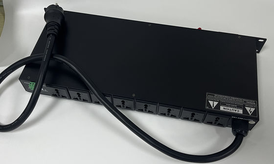 sequencer chinês do poder do canal da tomada de poder 8 de Support British And do controlador da sequência do poder 25W
