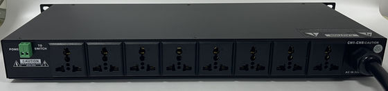sequencer chinês do poder do canal da tomada de poder 8 de Support British And do controlador da sequência do poder 25W