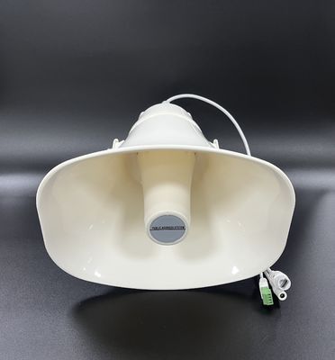 Sistema audio exclusivo exterior TCP do IP do chifre 30w do sistema de som da fase