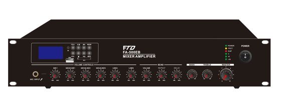 20 libras de amplificador de potência do PA com relação de relação sinal-ruído &gt;100dB e THD &lt;0.1%