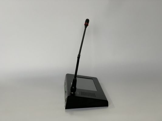 Microfone remoto do tela táctil do sistema de áudio conectado do IP