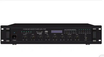 Áudio público do amplificador da zona 120w do conjunto completo 6 do sistema de endereços com MP3 &amp; FM