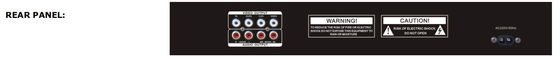 reprodutor de DVD público do conjunto completo do sistema de endereços com leitor de mp3 &amp; USB