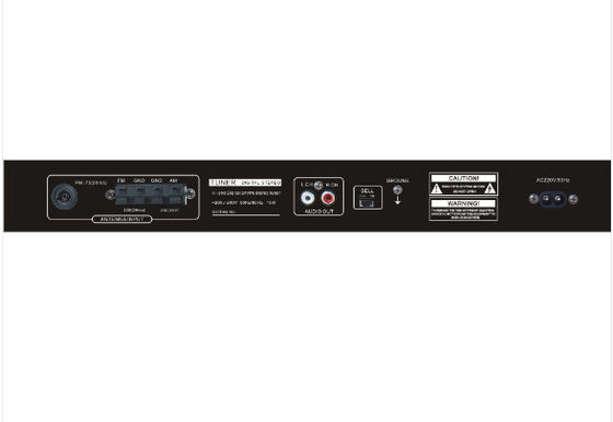 afinador de Digitas AM/FM da economia do orador do discurso com USB