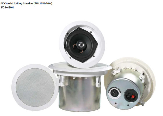 5&quot; sistema de som exterior do concerto do sistema coaxial do pa do orador do teto (5W-10W-20W)