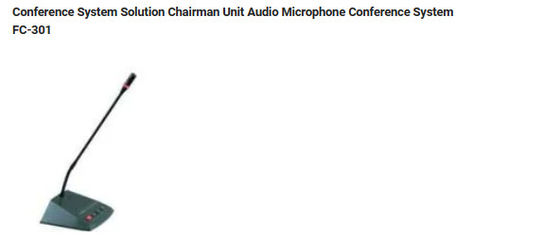 Sistema de conferência de Unit Audio Microphone do presidente da solução do sistema de conferência