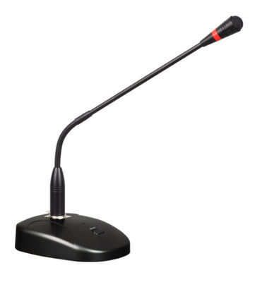 Microfone Tabletop prendido Gooseneck do condensador do microfone com DC9V